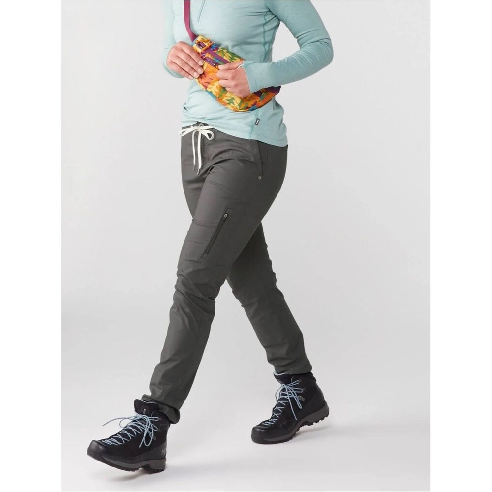 Vuori Slate Ripstop Low-Rise Straight Leg Hiking Pants Size Medium Gorpcore